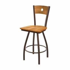 Best reviews of 🎁 Counter Height Stools Holland Bar Stool Co XL 830 Voltaire 25 In. Wood Swivel Counter Stool 😀