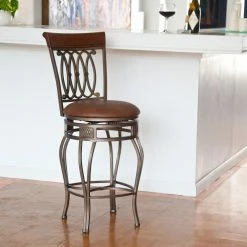 Buy ⭐ Hillsdale Furniture Counter Height Stools Hillsdale Montello 30 In. Swivel Counter Stool 🧨