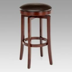 Flash Sale 👏 Hillsdale Furniture Counter Height Stools Hillsdale Malone 25 In. Backless Swivel Counter Stool ❤️