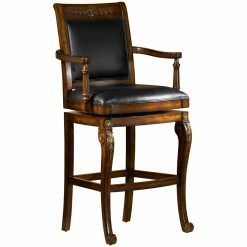 Outlet ✔️ Hillsdale Furniture Counter Height Stools Hillsdale Douglas 24 In. Swivel Counter Stool With Arms ✔️