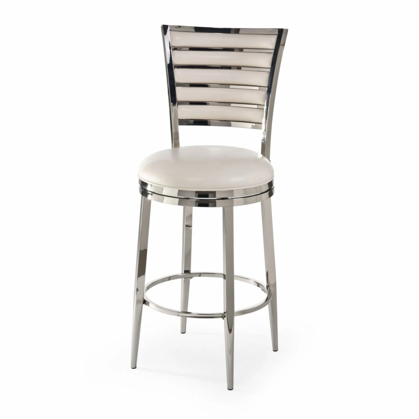 Outlet β¨ Hillsdale Furniture Counter Height Stools Hillsdale Rouen Swivel Counter Stool - Shiny Nickel β¨