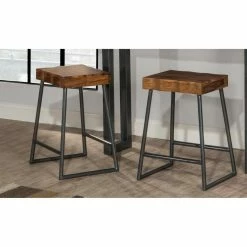 Best Sale ❤️ Counter Height Stools Hillsdale Furniture Emerson Square Backless Counter Stool 🔔