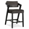Deals 🧨 Counter Height Stools Hillsdale Furniture Snyder Blackwash Stationary 26 In. Counter Height Stool 👏