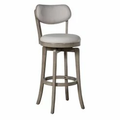 Flash Sale 🥰 Counter Height Stools Hillsdale Furniture Sloan Aged Gray Swivel 25 In. Counter Height Stool 💯