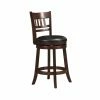 Best Sale 🔔 Counter Height Stools Weston Home Edmond Fence-Back Swivel Counter Stool 🎉