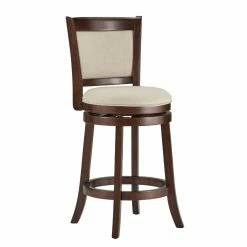 Best reviews of 💯 Counter Height Stools Weston Home Shapel Collection 24 In. Swivel Counter Height Stool - Cushion Back 🤩
