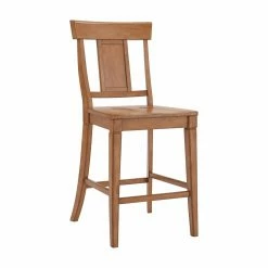 Outlet 😉 Counter Height Stools HumbleNest Countryside Vintage Panel Back 24 In. Counter Stool - Set Of 2 ✨