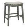 Promo 🤩 Counter Height Stools OSP Home Furnishings Metro 25 In. Saddle Counter Stool - Set Of 2 🎁
