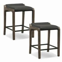 Cheapest π Counter Height Stools Leick Home Fastback Counter Height Stool - Set Of 2 β