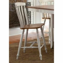 Best deal 🥰 Counter Height Stools Liberty Furniture Canton Slat Back Counter Height Chair - Set Of 2 🔥