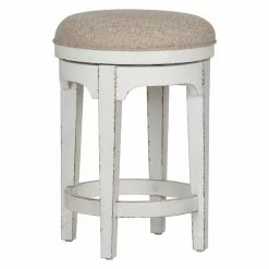 Best Sale ⌛ Counter Height Stools Liberty Furniture Industries Magnolia Manor 25 In. Counter Stool 😀