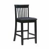 Outlet 💯 Counter Height Stools Linon Torino 24 In. Counter Stool - Black 😀