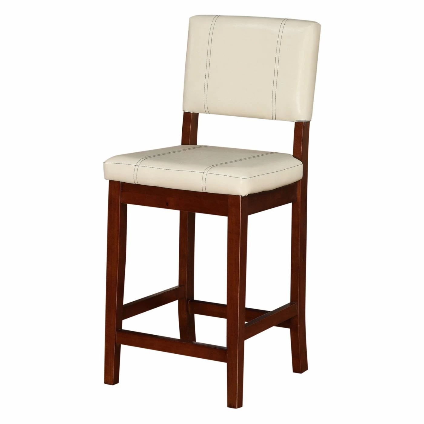 Promo π₯ Counter Height Stools Linon Milano 24 In. Counter Stool - Walnut π