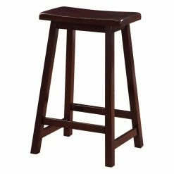 New 💯 Counter Height Stools Linon Home 24 In. Saddle Counter Stool 👏