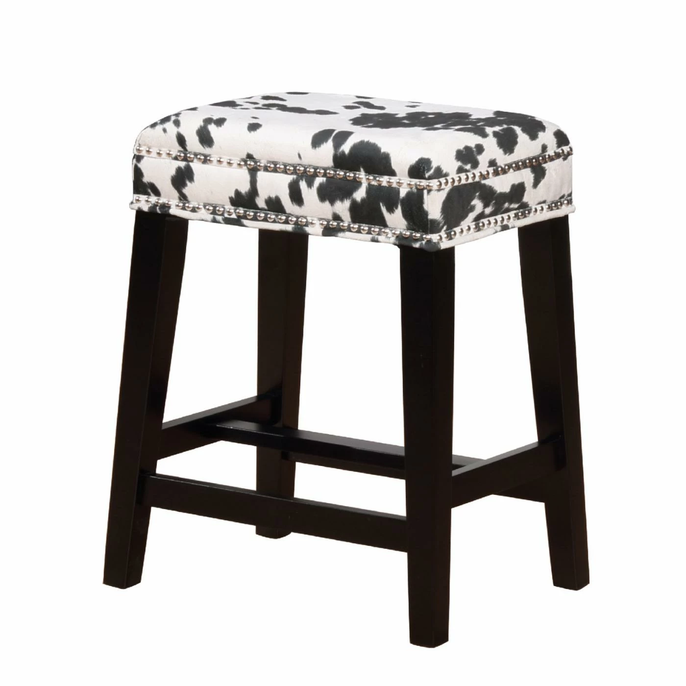 Hot Sale π Counter Height Stools Linon Walt Cow Print Backless Counter Stool βοΈ