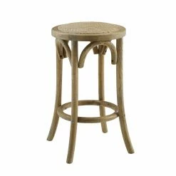 New ✨ Counter Height Stools Linon Rae 24 In. Backless Counter Stool - Brown ❤️