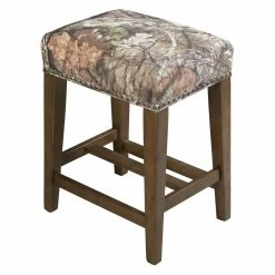 Coupon 😀 Counter Height Stools Linon Walt 25 In. Mossy Oak Counter Stool ❤️