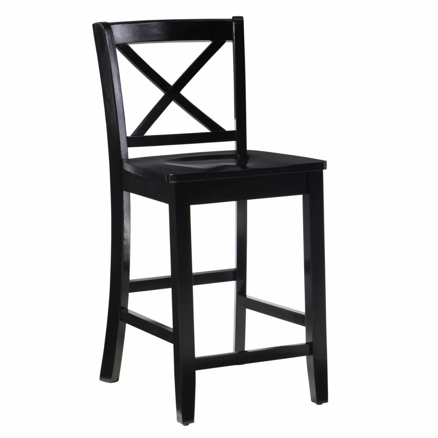 Flash Sale π₯ Counter Height Stools Linon Black X Back Counter Stool π