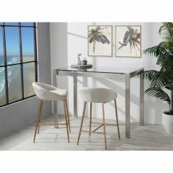 Flash Sale βοΈ Counter Height Stools LumiSource Matisse 26 In. Counter Stool - Set Of 2 βοΈ