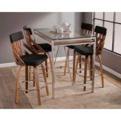 New 🧨 Counter Height Stools LumiSource York 26 In. Counter Stool 🔔