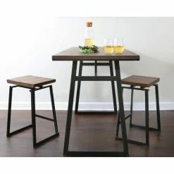 Discount 👏 Counter Height Stools LumiSource Geo 24.25 In. Counter Stool - Set Of 2 🔔