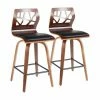 Best deal ❤️ Counter Height Stools LumiSource Folia 26 In. Mid-Century Modern Counter Stool - Set Of 2 🤩