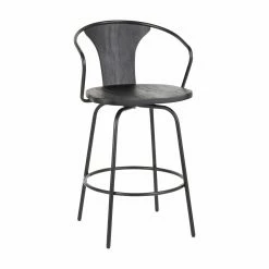 Best Sale ❤️ Counter Height Stools LumiSource Waco 25 In. Industrial Counter Stool ✨