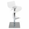 New 🧨 Counter Height Stools LumiSource Vista Acrylic Clear Bar Stool ⭐