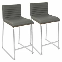 Best reviews of 🎉 Counter Height Stools LumiSource Mara Contemporary 26 In. Counter Stool - Set Of 2 💯