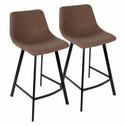 Best Pirce 🔥 Counter Height Stools LumiSource Outlaw 25.5 In. Industrial Counter Stool - Set Of 2 🎉