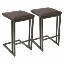 Top 10 ⌛ Counter Height Stools LumiSource Roman 25.75 In. Industrial Counter Stools - Set Of 2 🧨