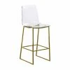 Cheapest 🥰 Counter Height Stools Meridian Furniture Inc Lumen 27 In. Solid Back Counter Stool 🤩
