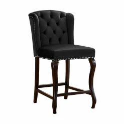 Best Pirce 💯 Counter Height Stools Meridian Furniture Inc Suri 27 In. Upholstered Counter Stool With Nailhead Trim - Set Of 2 🤩