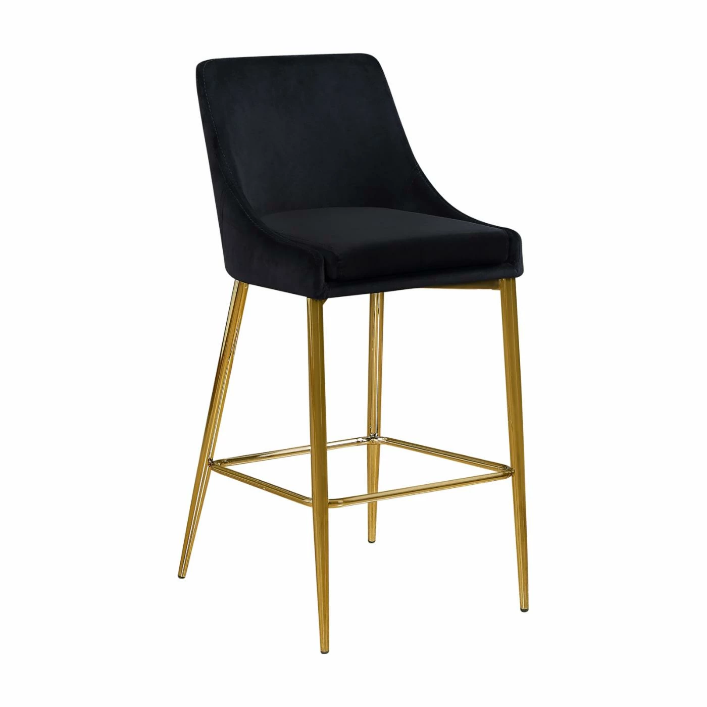 Budget π€© Counter Height Stools Meridian Furniture Inc Karina 27 In. Upholstered Counter Stool - Set Of 2 π