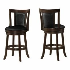 Brand new 😉 Counter Height Stools Monarch Specialties Abbeyville Swivel Counter Height Bar Stool - Set Of 2 ✔️