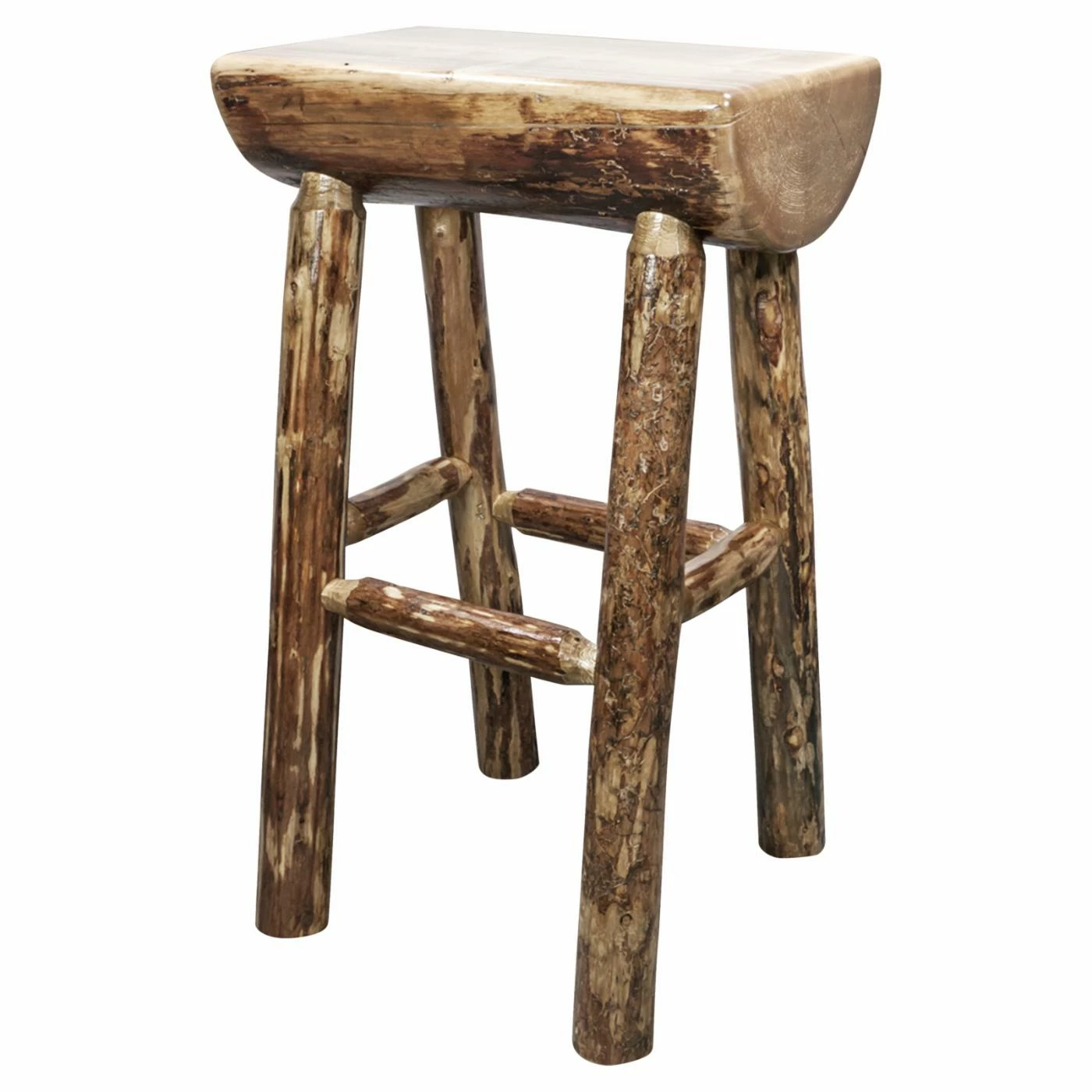 Best Pirce π Counter Height Stools Montana Woodworks Glacier Country 24 In. Half Log Counter Stool π₯°