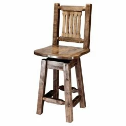 Cheap 💯 Counter Height Stools Montana Woodworks Homestead 24 In. Swivel Counter Stool 🎁