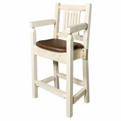 Cheap 🎉 Counter Height Stools Montana Woodworks Homestead 24 In. Upholstered Captains Counter Stool 👍