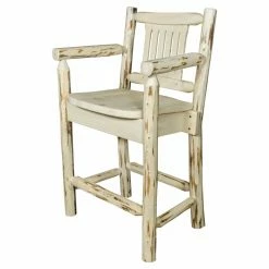 Buy ❤️ Counter Height Stools Montana Woodworks Montana 24 In. Captains Counter Stool 😍