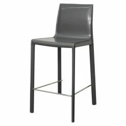 Brand new 😀 Counter Height Stools New Pacific Direct Inc Gervin 26 In. Recycled Leather Counter Stool - Set Of 2 🎁