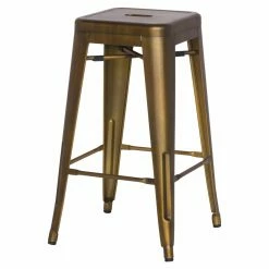 New 🤩 Counter Height Stools New Pacific Direct Inc Metropolis 26 In. Backless Counter Stool With Metal Seat - Set Of 4 😍
