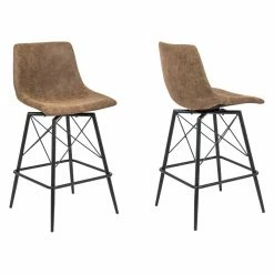 Coupon 🌟 Counter Height Stools C2A Irondale 26 In. Swivel Counter Stool - Set Of 2 ⌛