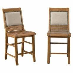 Best deal ❤️ Counter Height Stools Progressive Furniture Willow Upholstered Counter Chair - Set Of 2 😍