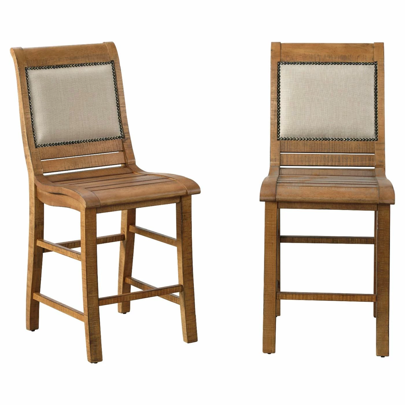 Best deal β€οΈ Counter Height Stools Progressive Furniture Willow Upholstered Counter Chair - Set Of 2 π