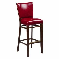 Discount π Counter Height Stools Regal Beechwood 2440 Counter Stool Upholstered Seat And Back With Nailhead Trim π€©