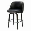 Cheapest 👍 Counter Height Stools Regal Bucket Seat Classic 26 In. Square Base Black Metal Counter Stool 👍