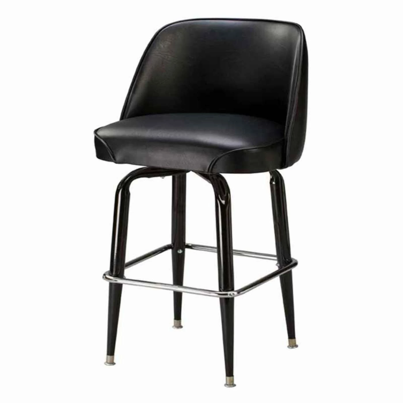 Cheapest π Counter Height Stools Regal Bucket Seat Classic 26 In. Square Base Black Metal Counter Stool π