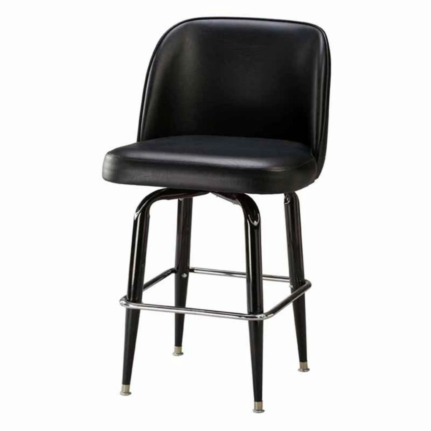 Deals π― Counter Height Stools Regal Bucket Seat Large 26 In. Square Frame Black Metal Counter Stool π―