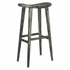 Outlet 🤩 Counter Height Stools Safavieh Colton 24 In. Wood Counter Stool 💯