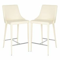 Buy 🤩 Counter Height Stools Safavieh 🌞 Summerset 26 In. Counter Stool - Set Of 2 ❤️
